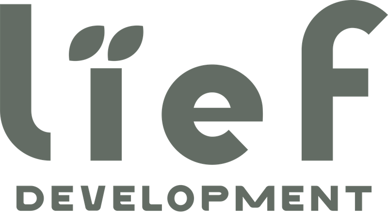 The LIEF Development wordmark in Succulent